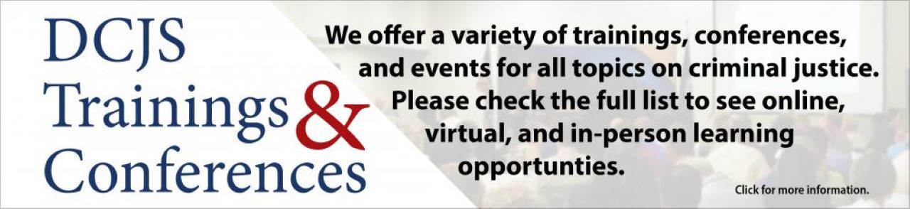 تدريب ومؤتمرات DCJS